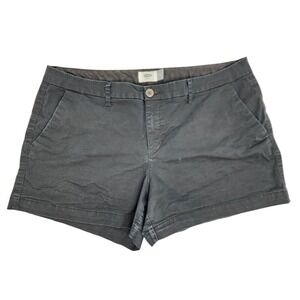 Old Navy Shorts Women's 12 Chino w. Pockets‎ Black